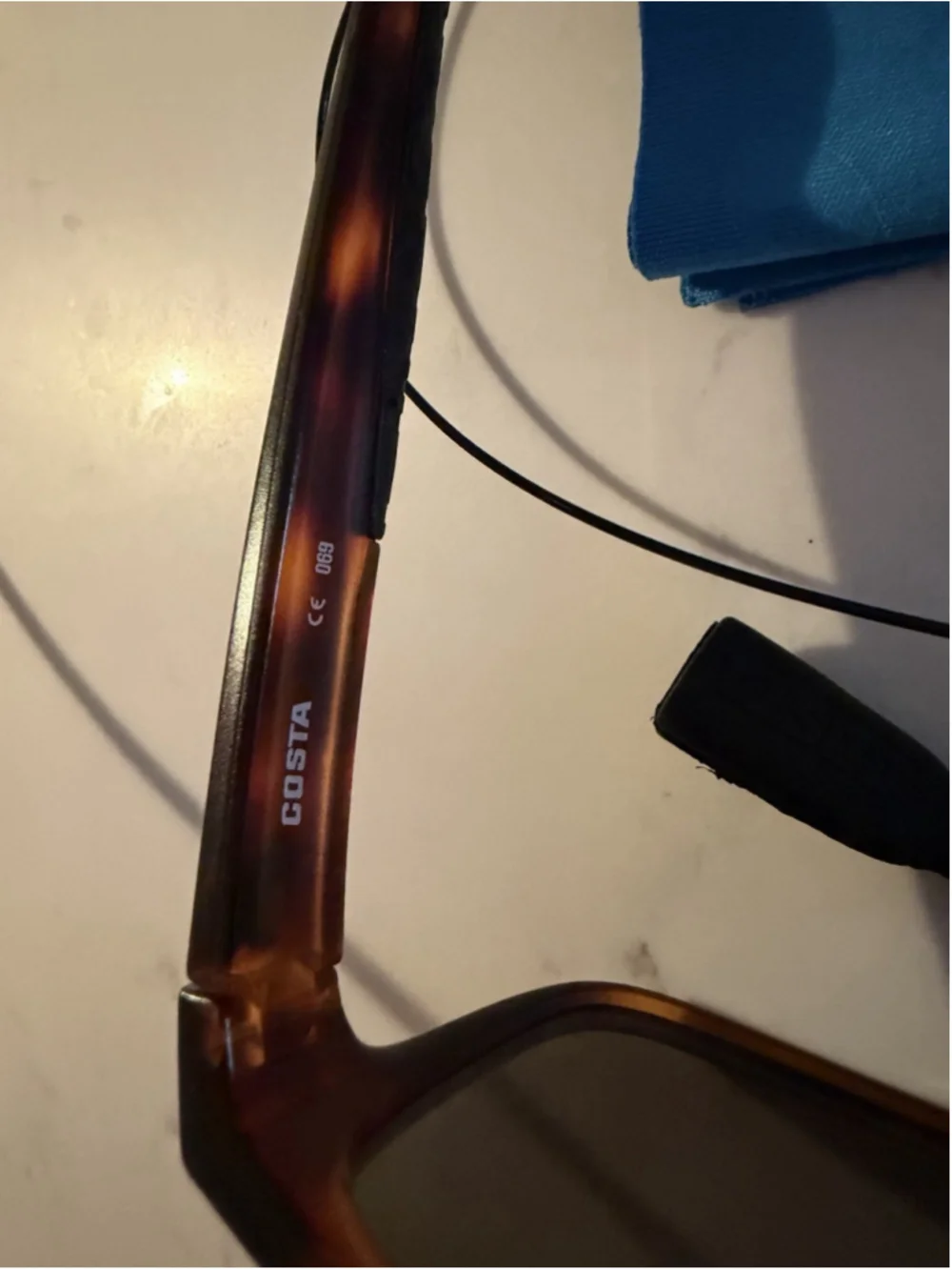 Costa Del Mar Sunglasses Spearo SPO 191 Brown Tortoise Square